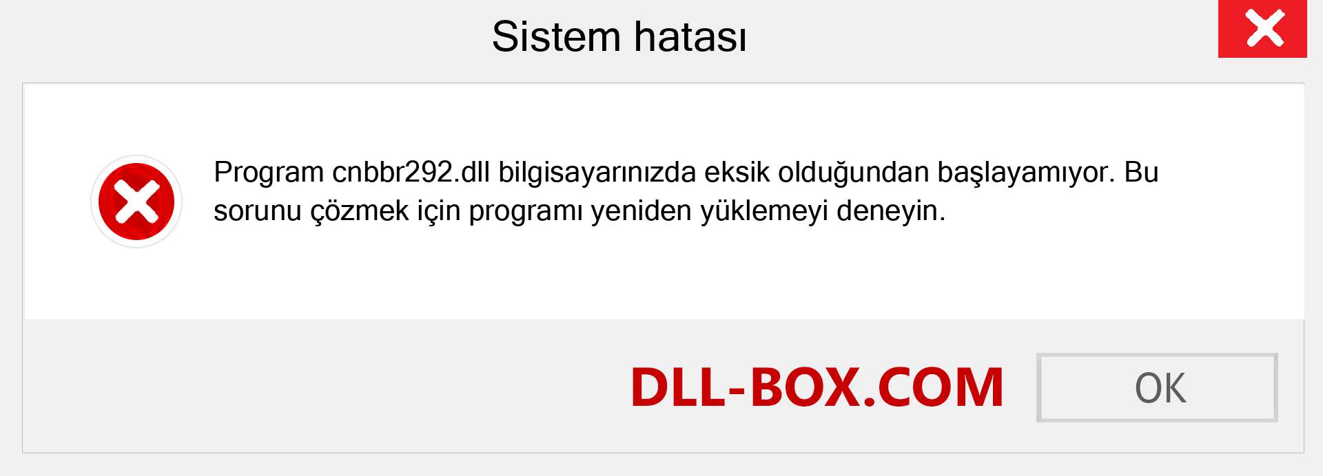 cnbbr292.dll dosyası eksik mi? Windows 7, 8, 10 için İndirin - Windows'ta cnbbr292 dll Eksik Hatasını Düzeltin, fotoğraflar, resimler